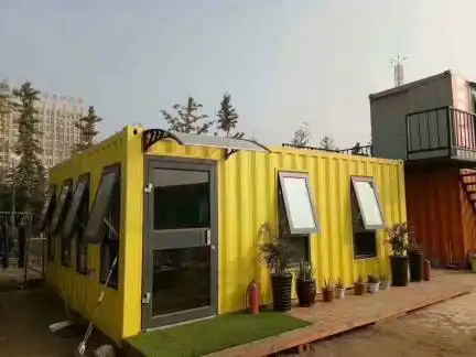 Prefab House Chain Modern Customized Shop And Office Mobile Hotel Detachable