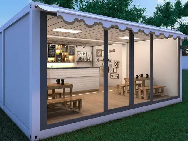 Container Flat Pack House Popular Prefabricated Detachable New Cheap Mobile Homes Ready To Living